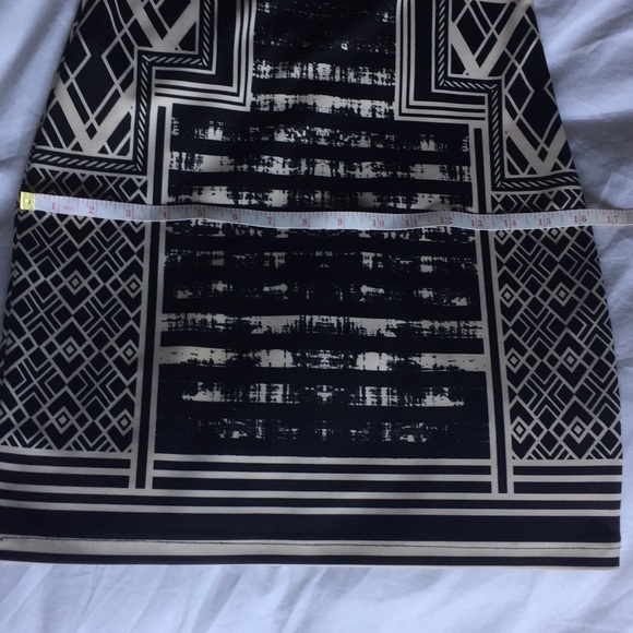 Jealous Tomato // Geometric Print Black Dress - Picture 7 of 8